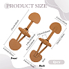 Leather Toggle Buckles FIND-WH0199-469A-2