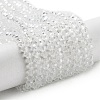 Electroplate Transparent Glass Beads Strands X-EGLA-A035-T3mm-A19-1