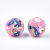 Handmade Polymer Clay Beads X-CLAY-S092-30-2