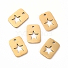 201 Stainless Steel Charms STAS-E188-01G-2