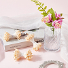 Gypsum with Cotton Cord Artificial Flower Core DIY-WH20007-36B-10-3