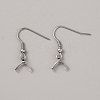 304 Stainless Steel Earring Hooks STAS-WH0027-70P-1