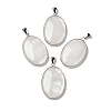 Natural Rose Quartz Pendants G-M415-01P-08-1