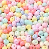 6/0 Opaque Baking Paint Glass Seed Beads SEED-M012-02A-36-3