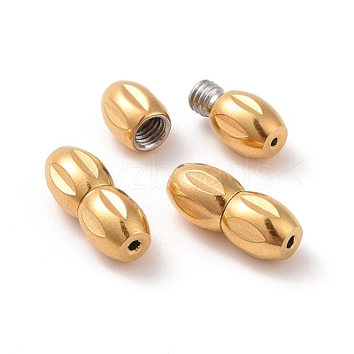 Ion Plating(IP) 304 Stainless Steel Screw Clasps STAS-L135-04G-1