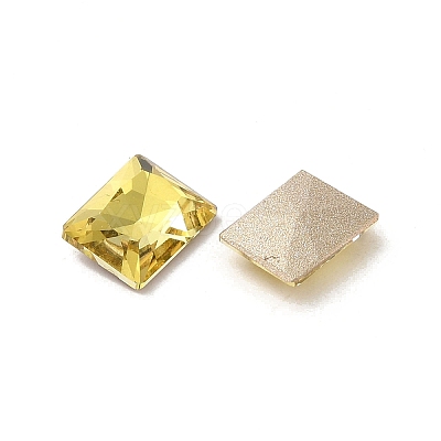 Glass Rhinestone Cabochons RGLA-P037-12B-D226-1