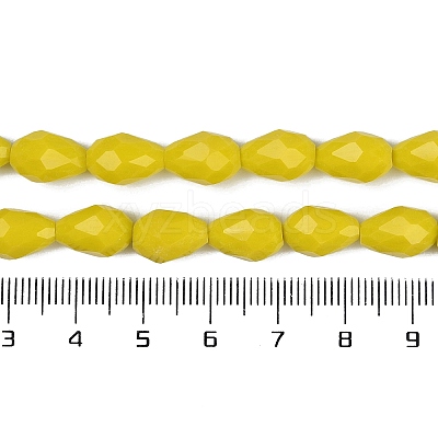 Opaque Solid Color Beads Strands EGLA-N013-P4mm-D06-1