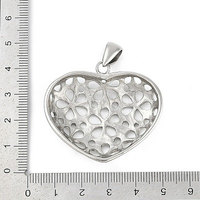 304 Stainless Steel Pendants STAS-F310-12P-1
