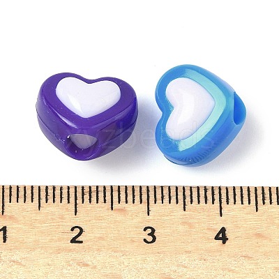 Opaque Acrylic Beads OACR-D309-09-1