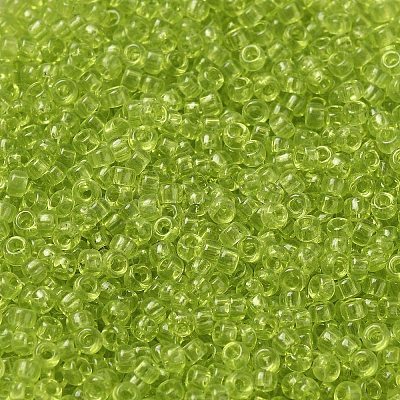 Transparent Colours Glass Round Seed Beads SEED-B001-06A-11-1