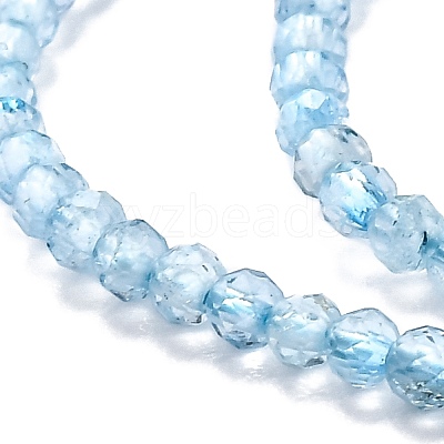 Natural Topaz Crystal Beads Strands G-H266-07A-1