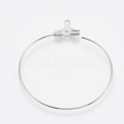 Tarnish Resistant 304 Stainless Steel Pendants STAS-T031-20-45mm-1