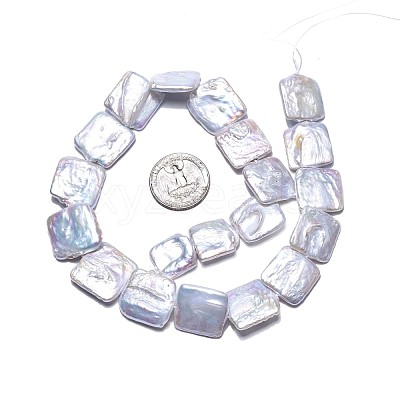 Natural Keshi Pearl Beads Strands PEAR-S020-K07-1