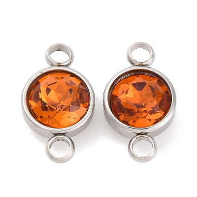 K9 Glass Connector Charms GLAA-G017-P14-1