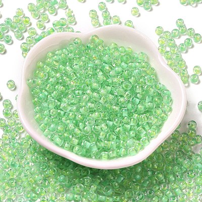 Transparent Glass Round Seed Beads SEED-B001-05A-06-1
