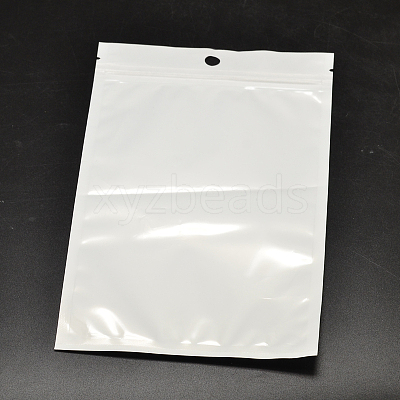 Pearl Film PVC Resealable Packaging Bags X-OPP-L001-02-15x22cm-1
