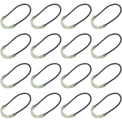 30Pcs Luminous Plastic Zipper Pulls FIND-CA0005-31-1