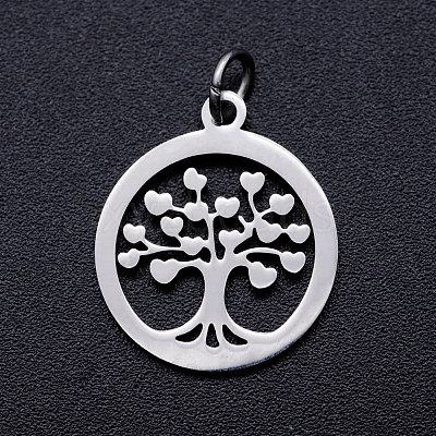 304 Stainless Steel Pendants LS-STAS-T046-JA350-1A-P-1