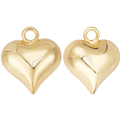 10Pcs Rack Plating Brass Pendants KK-BBC0011-20-1