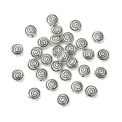 30Pcs Tibetan Style Alloy Beads TIBEB-FS0001-12-1