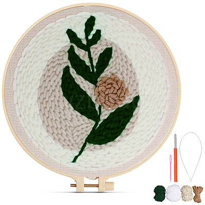 1Set Linen and Wood DIY-SP0005-13A-1