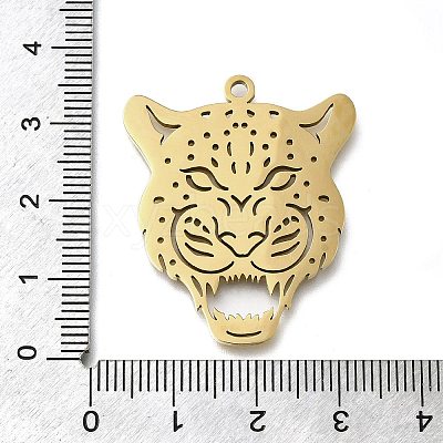 304 Stainless Steel Pendants STAS-U041-09G-1