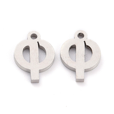 Non-Tarnish 304 Stainless Steel Pendants STAS-F267-10F-P-1