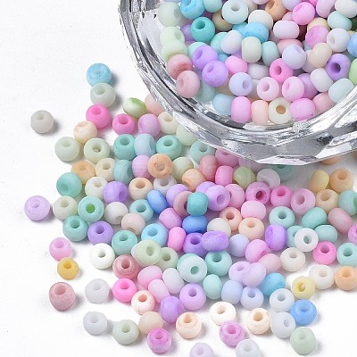 8/0 Opaque Glass Seed Beads SEED-S048-N-1