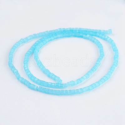Glass Beads Strands EGLA-F121-M02-1