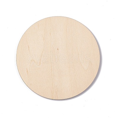 Wooden Carved Cup Mats AJEW-P103-01B-1