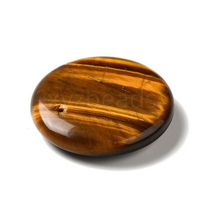 Natural Tiger Eye Pendants G-C028-03A-1