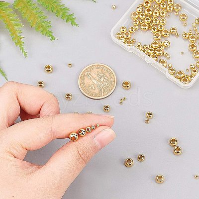 Brass Beads KK-NB0002-29G-NR-1