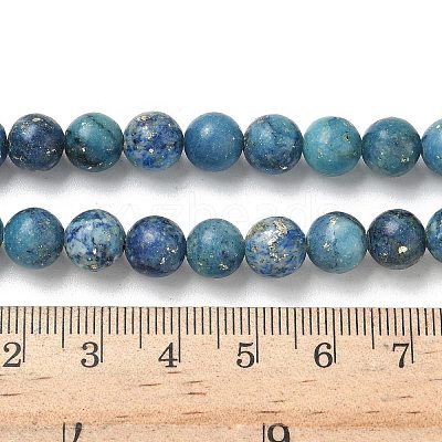 Dyed Natural Dolomite Beads Strands G-D337-8mm-D06-1