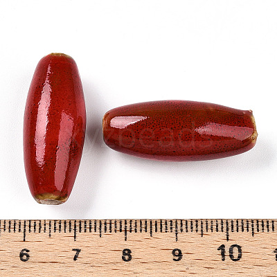 Handmade Porcelain Beads PORC-N008-07D-1