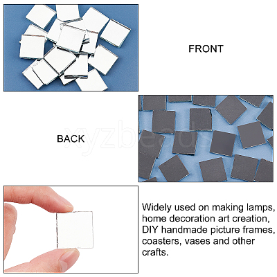 Mirror Glass Mosaic Tiles GLAA-PH0007-90-1