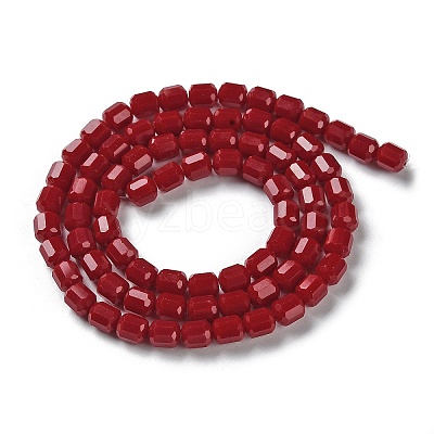Opaque Glass Beads Strands GLAA-G112-03M-1