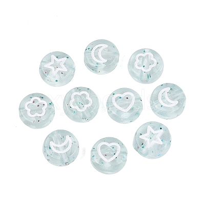 Transparent Acrylic Beads AC-N167-07A-1