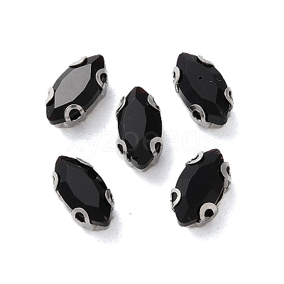 Horse Eye Sew on Rhinestone RGLA-L028-08C-02-1