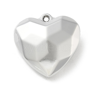 Plating Acrylic Pendants PACR-Q008-11S-1