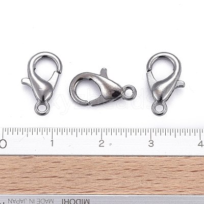 Zinc Alloy Lobster Claw Clasps E105-B-1