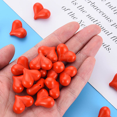 Opaque Acrylic Beads MACR-S373-70-A01-1