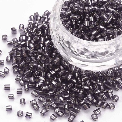 8/0 Glass Bugle Beads SEED-S032-07A-41A-1