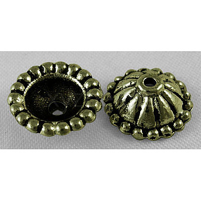 Tibetan Antique Bronze Metal Caps LS-MLF0767Y-NF-1