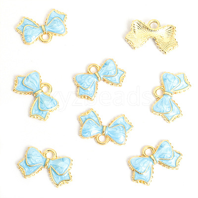 Alloy Enamel Pendants PW-WGE4407-03-1