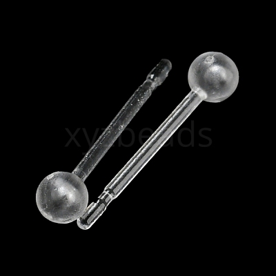 Resin Stud Earring Findings LS-X1-FIND-H046-10-1