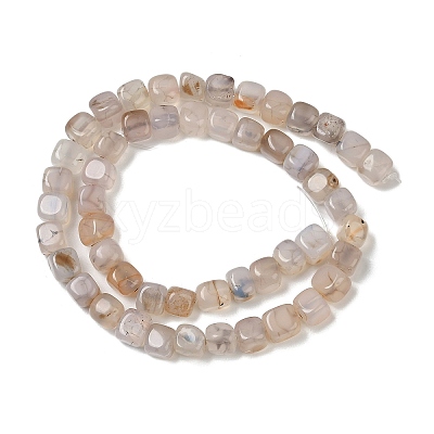 Natural Dragon Veins Agate Beads Strands G-G177-E15-01-1