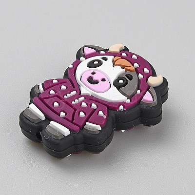 Cattle Silicone Focal Beads SIL-CJC0001-29F-1