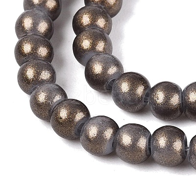 Baking Paint Glass Pearl Beads Strands DGLA-ZX001-05B-20-1