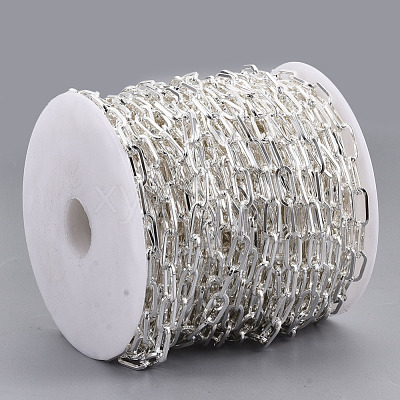 Unwelded Iron Paperclip Chains CH-S125-02F-S-1