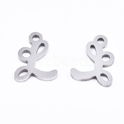 Non-Tarnish 201 Stainless Steel Charms STAS-T044-217P-L-1